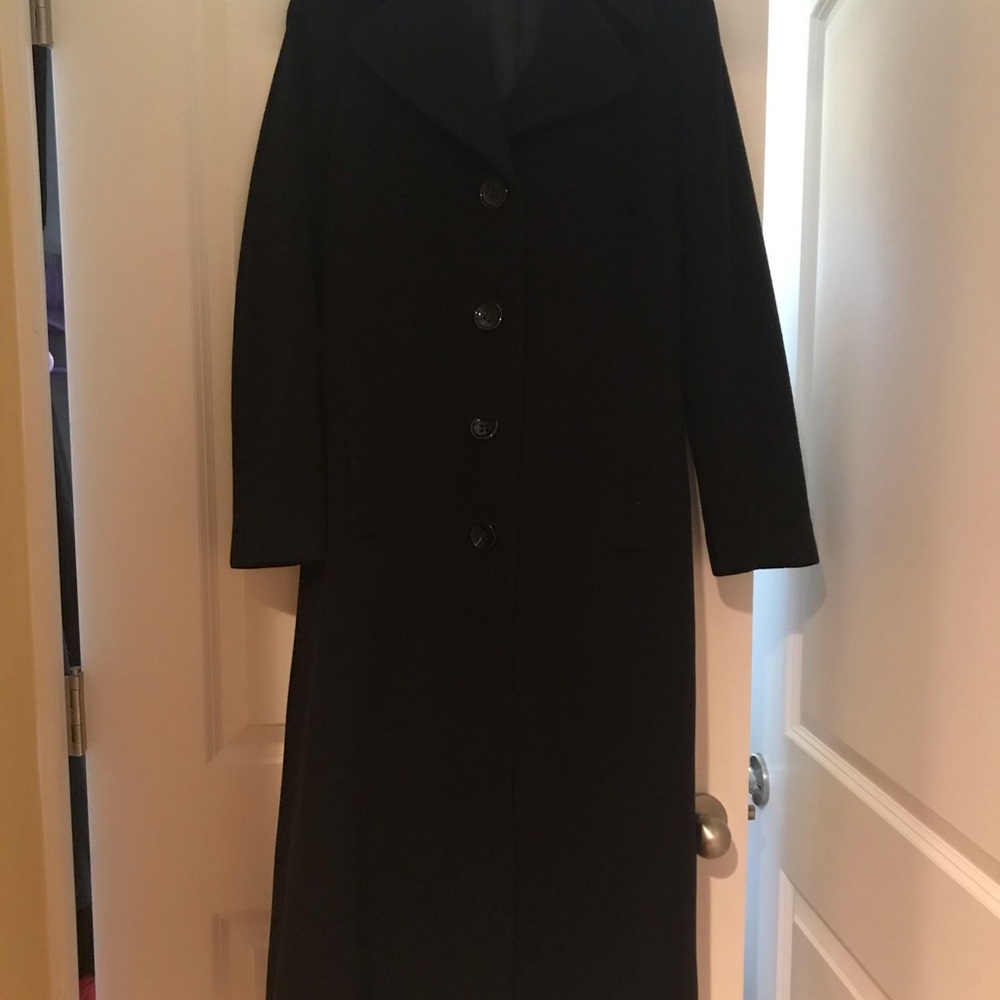 DKNY full length peacoat